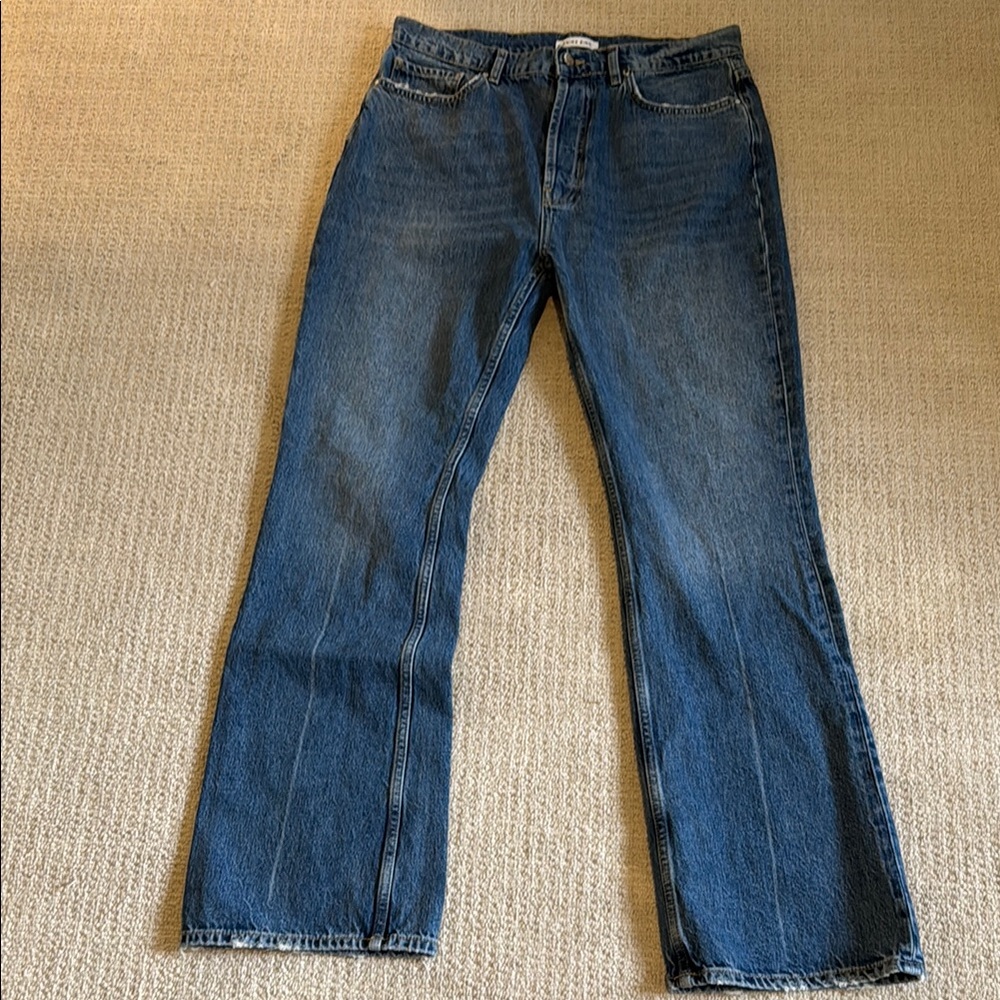 Anine Bing Blue flare Jeans, sz 32